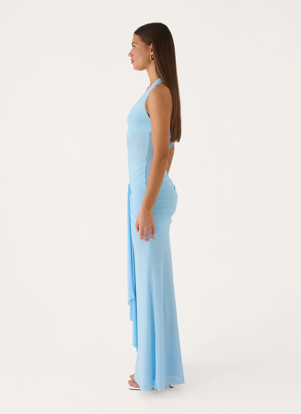 Myrhee Maxi Dress - Blue