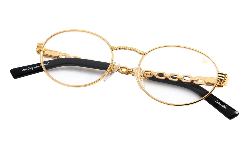 Pac Equestrian Edition 24KT Yellow Gold / Clear EQPC2 0002 24C9