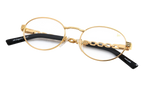 Pac Equestrian Edition 24KT Yellow Gold / Clear EQPC2 0002 24C9