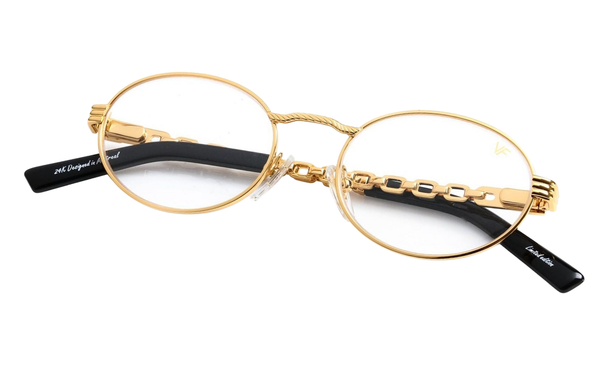 Pac Equestrian Edition 24KT Yellow Gold / Clear EQPC2 0002 24C9