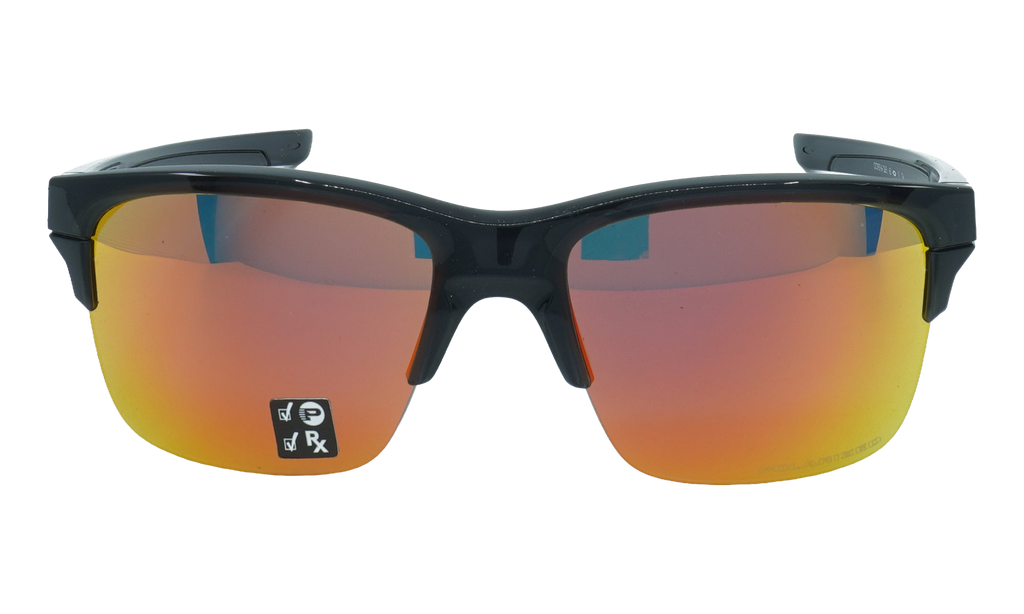 Thinlink Polarized Sunglasses Black Ink / Ruby Iridium Polarized OO9316 12