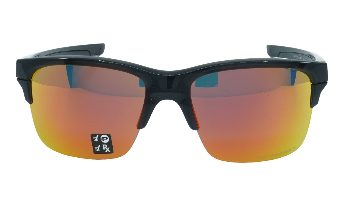 Thinlink Polarized Sunglasses Black Ink / Ruby Iridium Polarized OO9316 12