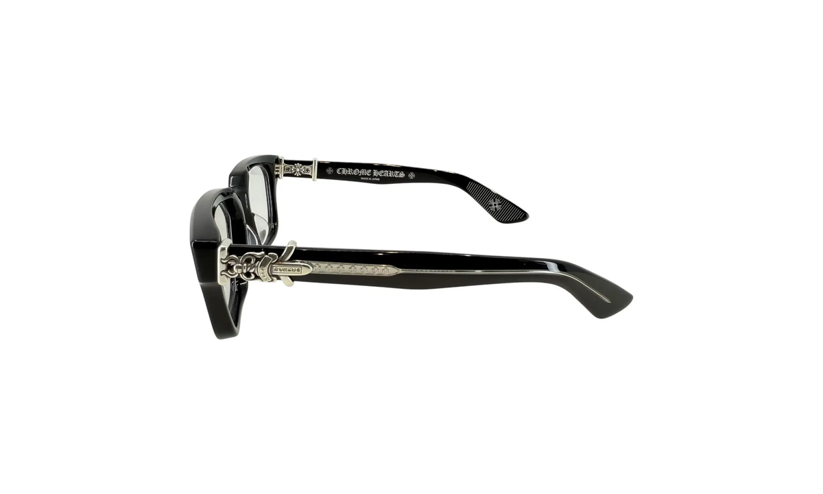 Vagillionaire II Sunglasses Black/Sterling Silver CHRM0268