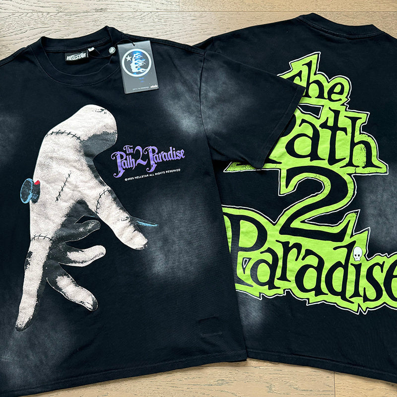 Hellstar Black Voodoo Hand Tee