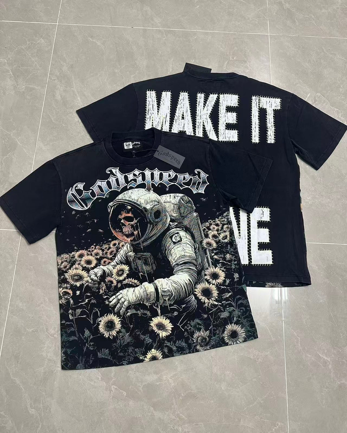 Godspeed Astronaut Make It Tee