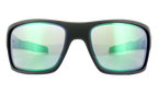 Turbine Polarized Sunglasses Matte Black / PRIZM Jade Polarized OO9263 45