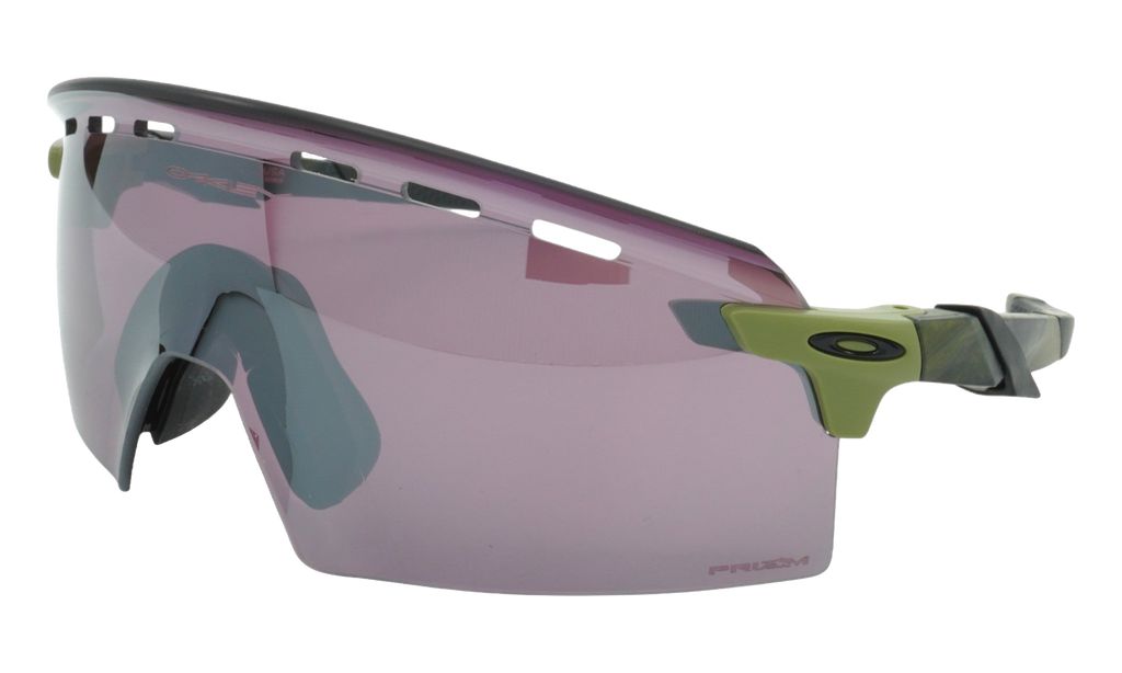 Encoder Strike Vented Sunglasses Fern Swirl / PRIZM Road Black OO9235 14