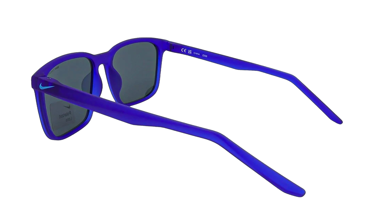 Rave P Polarized Sunglasses Matte Racer Blue / Grey / Blue Flash FD1849 416