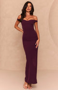 Forever Daylight Maxi Dress Dark Cherry