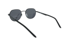 Traveler Trend Mirrored Sunglasses Matte Black Anodized IB3538X 010