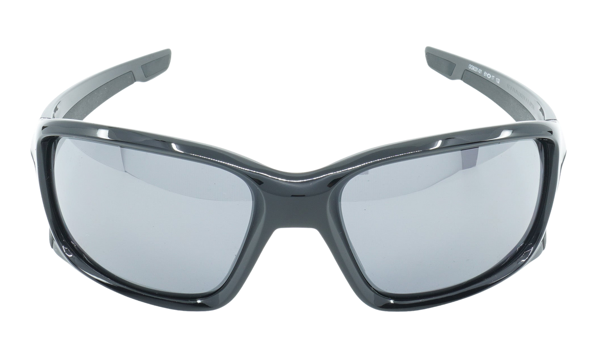 Straightlink Sunglasses Polished Black / Black Iridium OO9331 01