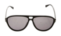 Aviator Logo Sunglasses Black / Black / Silver XA41764AC BBS
