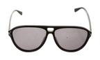 Aviator Logo Sunglasses Black / Black / Silver XA41764AC BBS