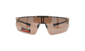 Litewire Shield Sunglasses Tuned Road - Satin Pewter / Black Rubber 8650135 180124