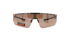 Litewire Shield Sunglasses Tuned Road - Satin Pewter / Black Rubber 8650135 180124