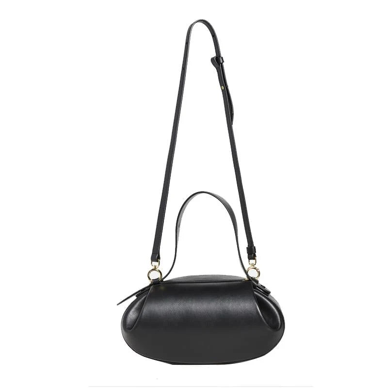 Sculptural Round Shoulder Bag