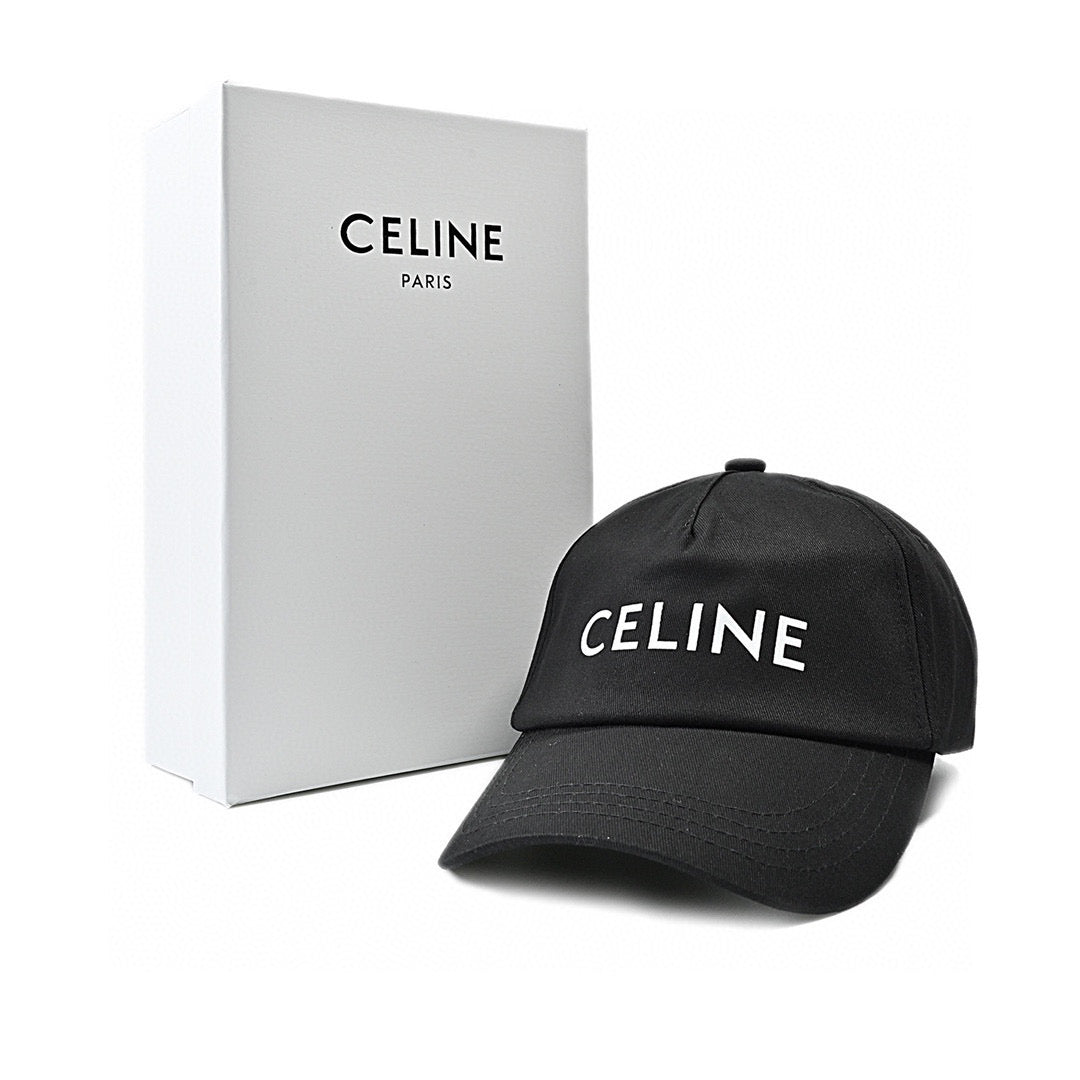Celine Embroidered  duck tongue baseball visor Hat Cap Accessories #3217