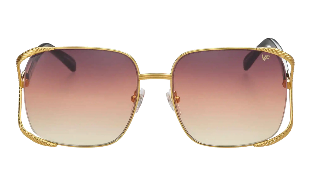 Vixen 24KT Yellow Gold / Black / Brown Triple Gradient MPVX2 0002 23T2