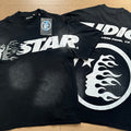 Hellstar Black Washed Logo Tee