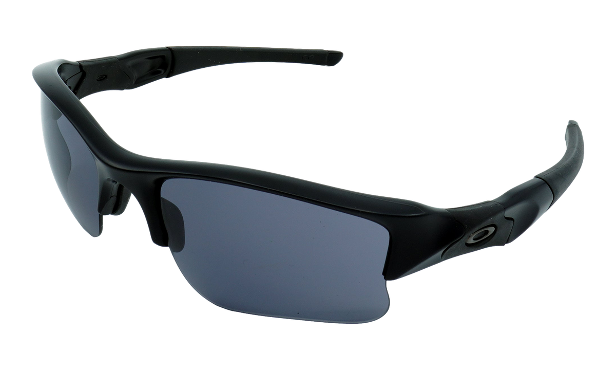 Flak Jacket XLJ Sunglasses Matte Black / Black 11 004