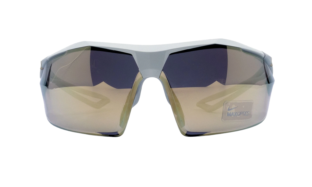 Vaporwing R Sunglasses Matte White / Speed Tint / UML Gold Lens EV0914 100
