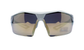 Vaporwing R Sunglasses Matte White / Speed Tint / UML Gold Lens EV0914 100
