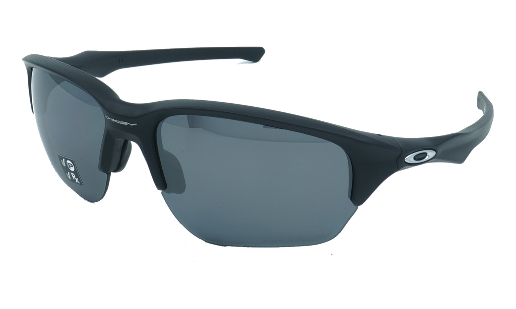 Flak Beta Polarized Sunglasses Matte Black / Black Iridium Polarized OO9363 12