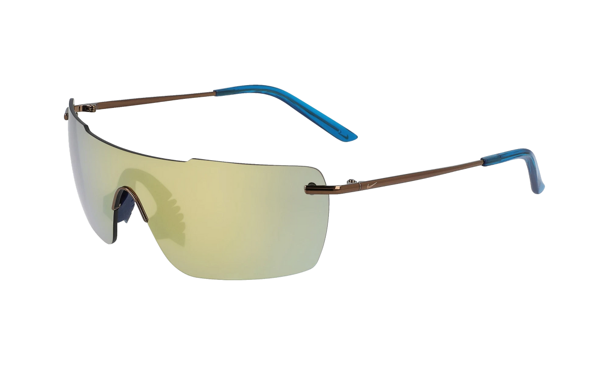 MERIDIAN SUNGLASSES Walnut Brown / Gold Mirror CU6569 200
