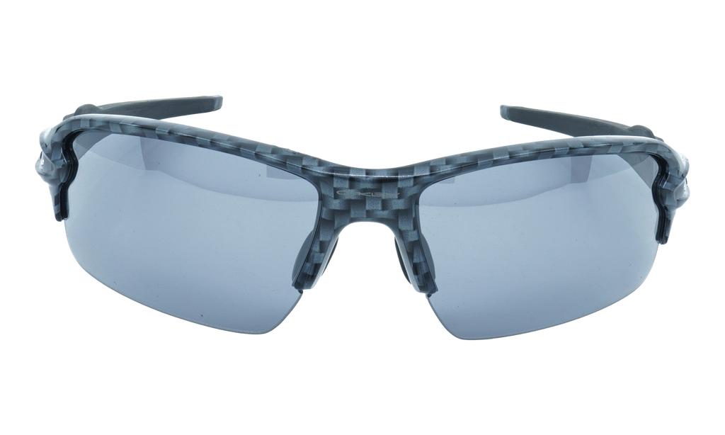 (Global Fit) Flak 2.0 Sunglasses Carbon Fiber / Slate Iridium OO9271 06