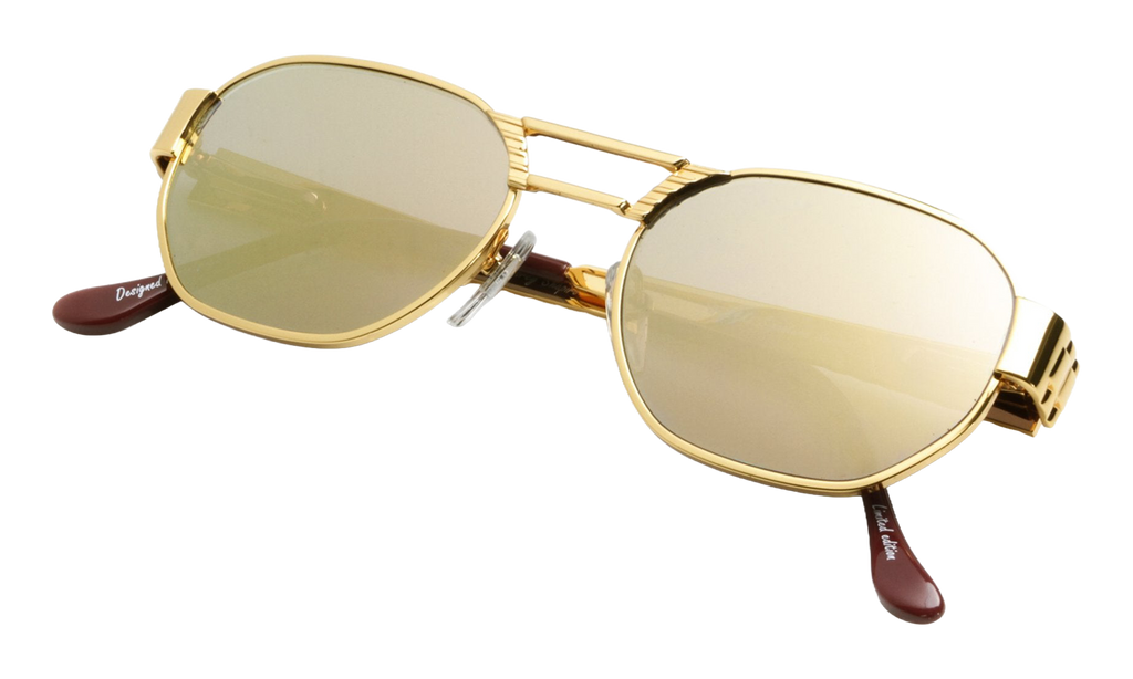 Crown 24KT Yellow Gold / Revo Brown Flash Gold PRCR2 0004 17C4