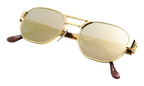 Crown 24KT Yellow Gold / Revo Brown Flash Gold PRCR2 0004 17C4