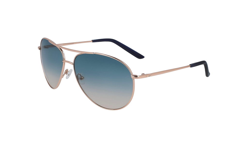 Chance Sunglasses Rose Gold / Navy‑Rose Gradient EV1217 643