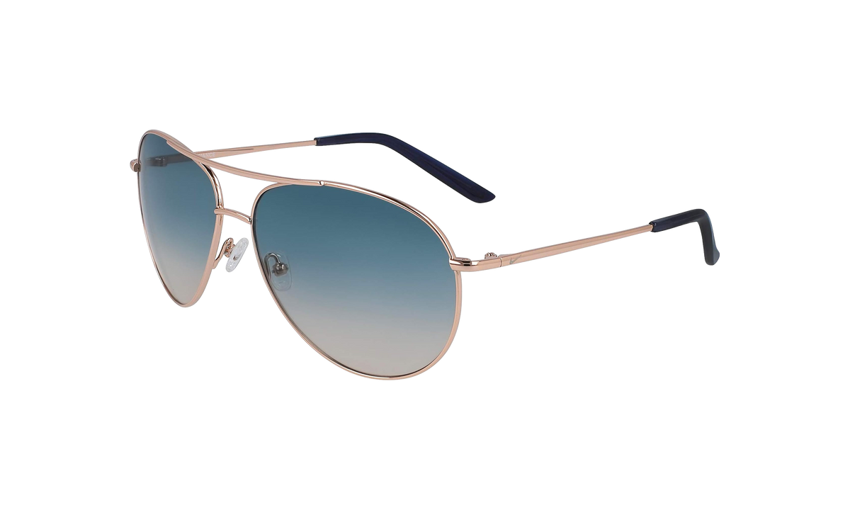Chance Sunglasses Rose Gold / Navy‑Rose Gradient EV1217 643