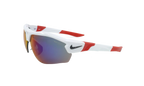 Show X3 Sunglasses White/University Red DN9252 101