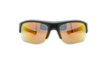 Big Shot Sunglasses Orange Baseball Tuned - Satin Black 8650085 010144
