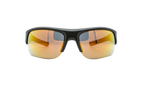 Big Shot Sunglasses Orange Baseball Tuned - Satin Black 8650085 010144
