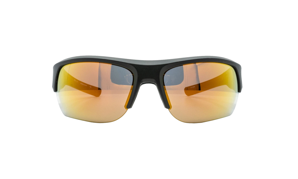 Big Shot Sunglasses Orange Baseball Tuned - Satin Black 8650085 010144