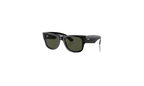 Mega Wayfarer Sunglasses Black/Green ORB0840S