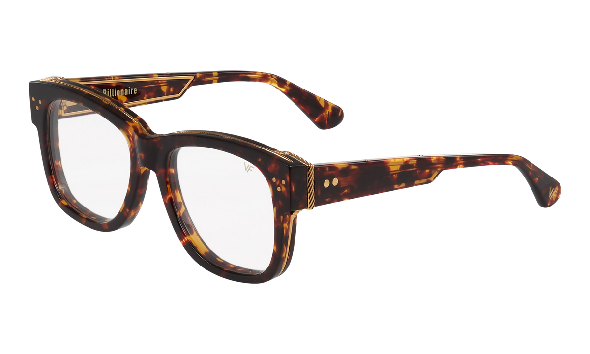 Billionaire Tortoise Brown Acetate Brown Tortoise / Clear MPBL2 0003 8D2