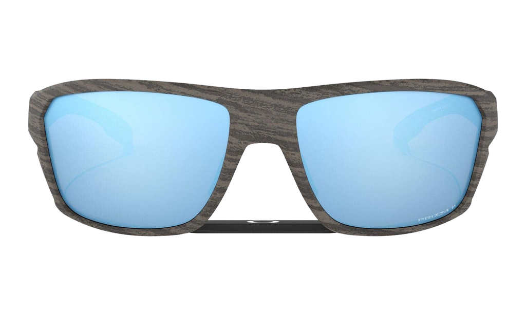 Split Shot Polarized Sunglasses Woodgrain / PRIZM Deep Water Polarized OO9416 16