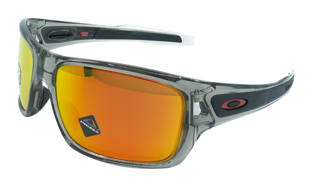 Turbine Polarized Sunglasses Grey Ink / PRIZM Ruby Polarized OO9263 57