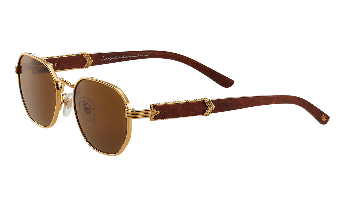 Detroit Player Atelier Mirage Woods Yellow Gold / Brown WDDP2 0002 22D3
