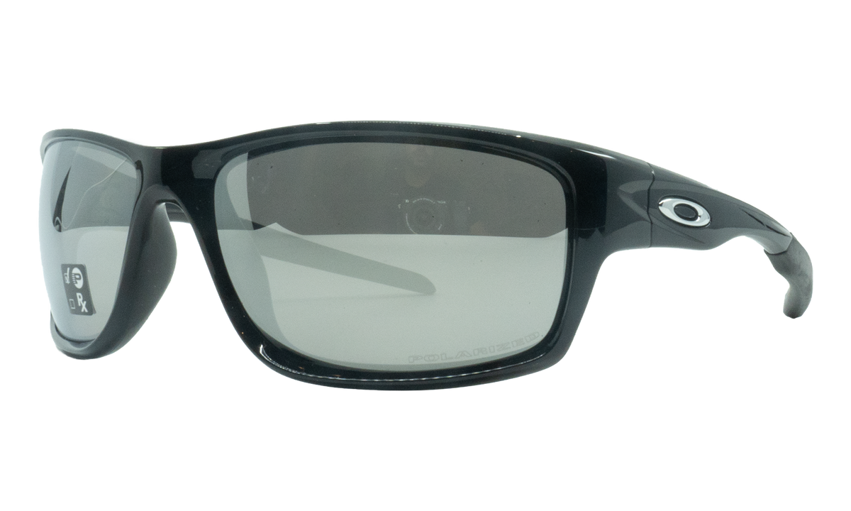 Canteen Polarized Sunglasses Polished Black / Chrome Iridium Polarized OO9225 08