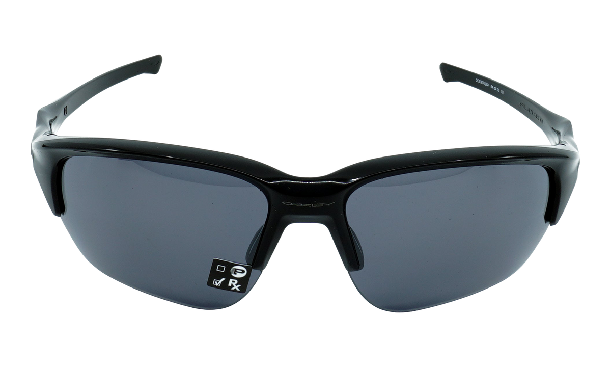 Flak Beta Sunglasses Polished Black / Black Iridium OO9363 02