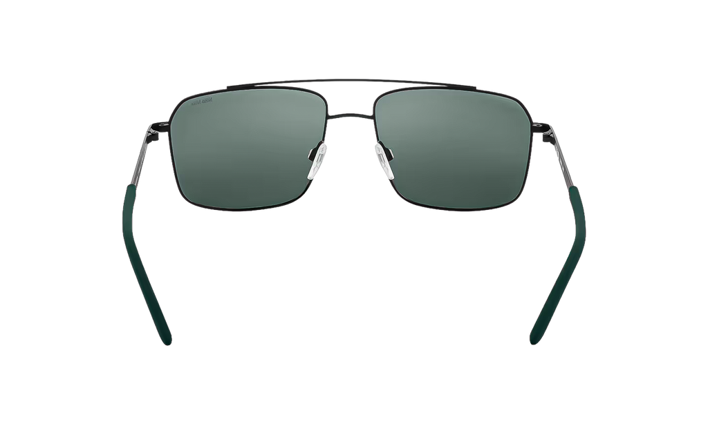 Traveler Strike Polarized Sunglasses Matte Black Anodized IB3675X 010