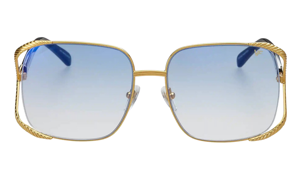 Vixen 24KT Yellow Gold / Black / Blue Gradient Flash Blue MPVX2 0006 23D5