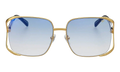 Vixen 24KT Yellow Gold / Black / Blue Gradient Flash Blue MPVX2 0006 23D5