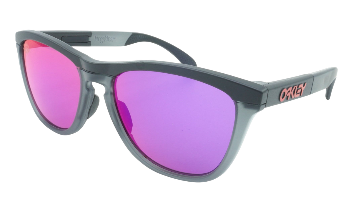 Frogskins Range Sunglasses Matte Black / Matte Grey Smoke / PRIZM Road OO9284 13