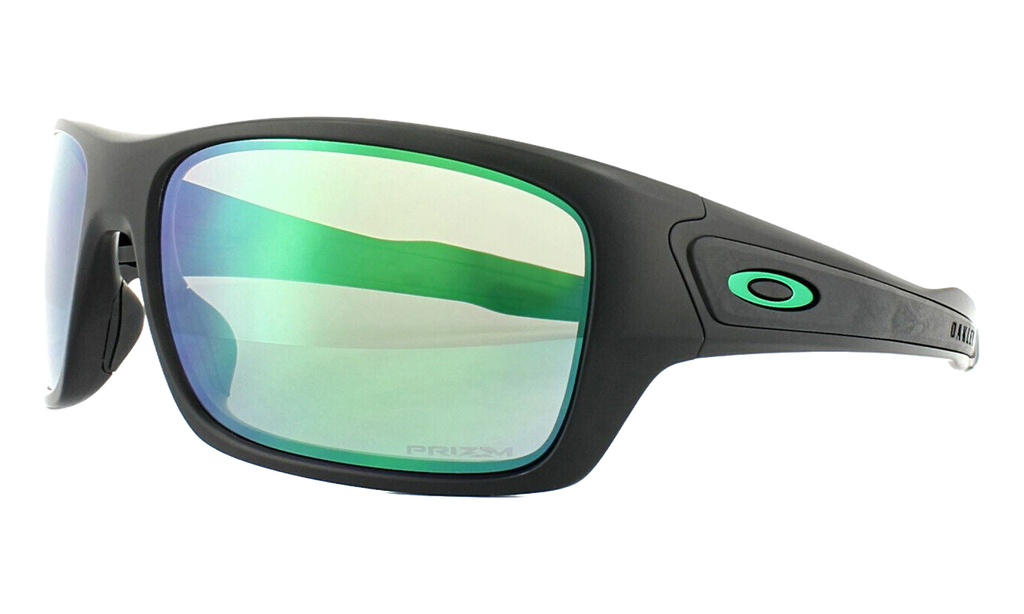 Turbine Polarized Sunglasses Matte Black / PRIZM Jade Polarized OO9263 45