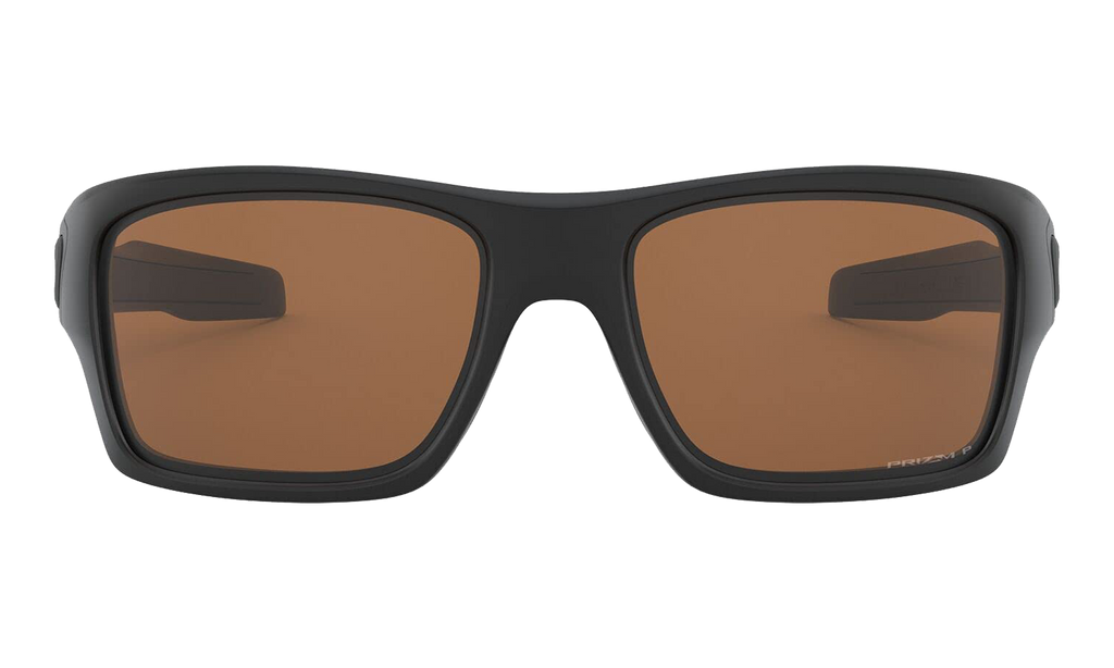 Turbine Polarized Sunglasses Matte Black / PRIZM Tungsten OO9263 40